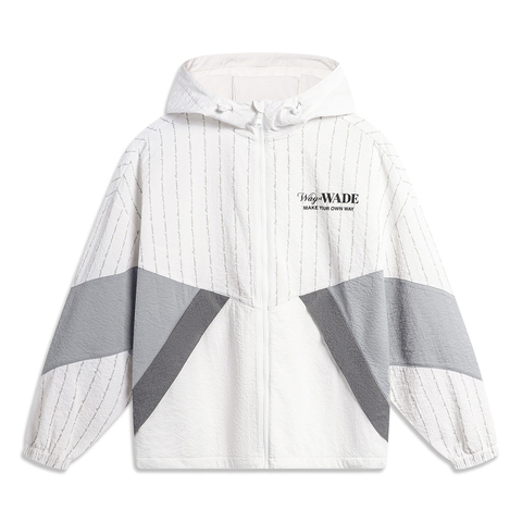 LI-NING李宁2024男子运动风衣梭织外套AFDU399-5