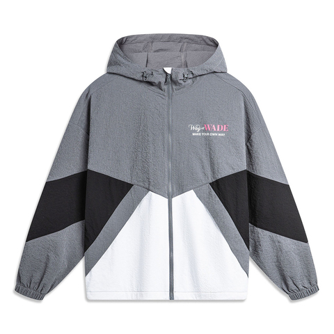 LI-NING李宁2024男子运动风衣梭织外套AFDU399-1