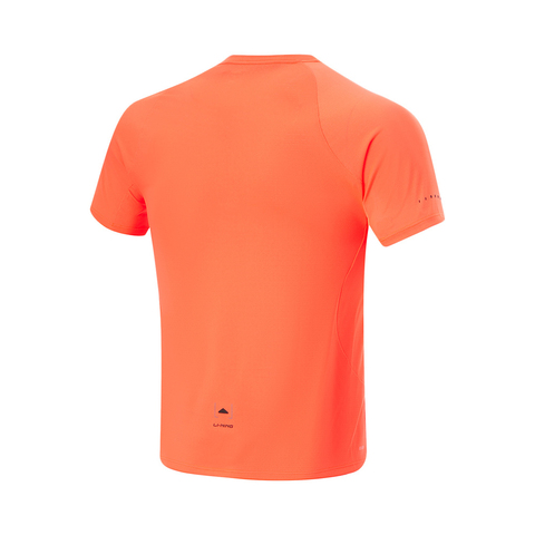 LI-NING李宁2024男子短袖T恤无领短TATSU003-3