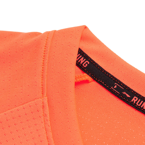 LI-NING李宁2024男子短袖T恤无领短TATSU003-3