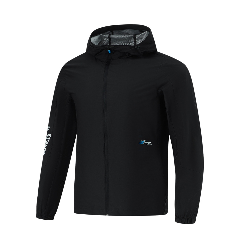 LI-NING李宁2024男子运动风衣梭织外套AFDU409-1