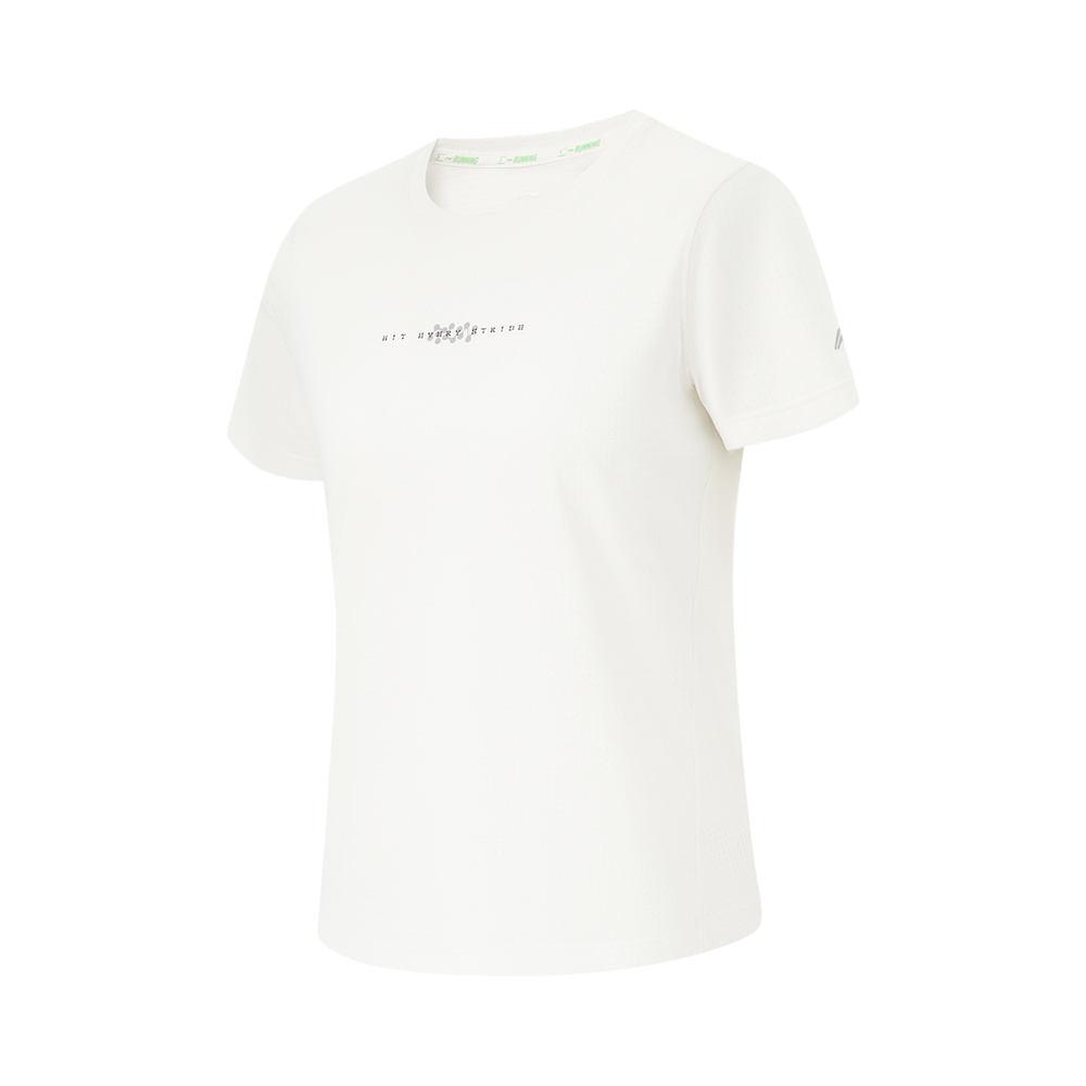 LI-NING李宁2024女子短袖T恤无领短TATSU190-3