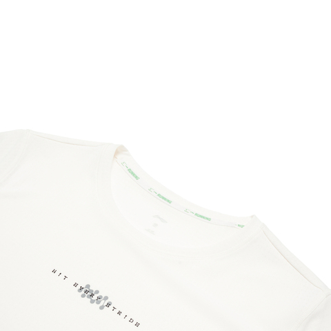 LI-NING李宁2024女子短袖T恤无领短TATSU190-3