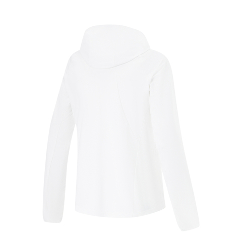 LI-NING李宁2024女子开衫连帽卫衣连帽针织外套AWDU474-1