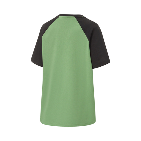 LI-NING李宁2024女子短袖T恤无领短TATSU462-3