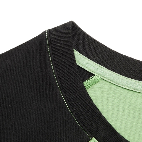 LI-NING李宁2024女子短袖T恤无领短TATSU462-3