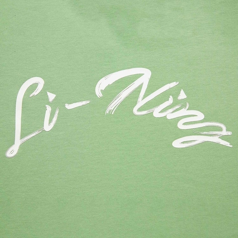 LI-NING李宁2024女子短袖T恤无领短TATSU462-3