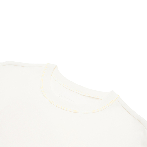 LI-NING李宁2024女子短袖文化衫无领短TAHSU338-1