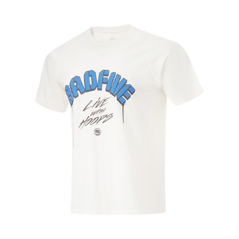 LI-NING李宁2024男子短袖T恤无领短TATSU437-5