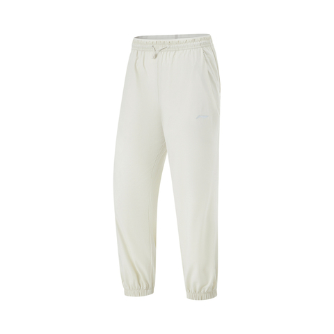 LI-NING李宁2024女子运动长裤梭织长裤AYKU396-1