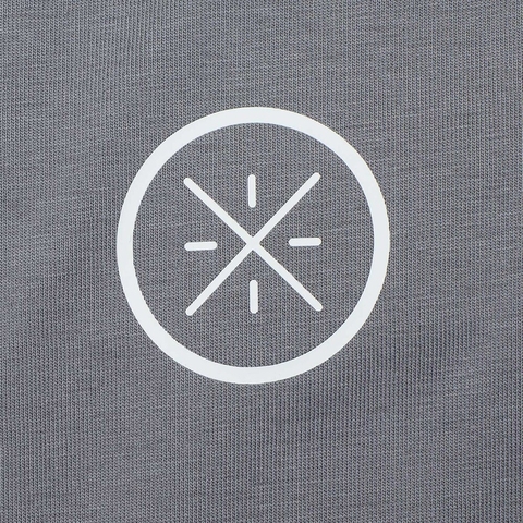 LI-NING李宁2024男子短袖文化衫无领短TAHSU371-1