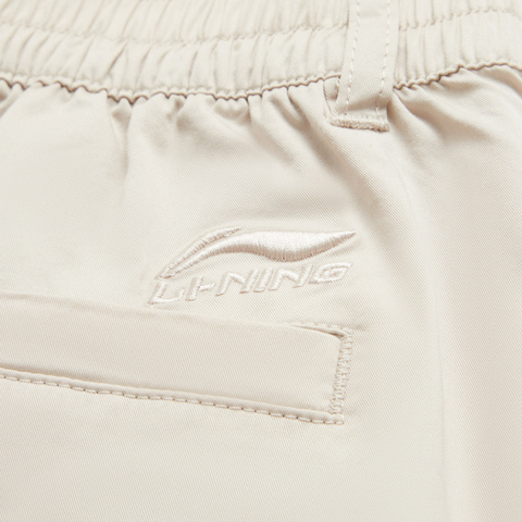 LI-NING李宁2024女子休闲长裤梭织长裤AKXU184-3