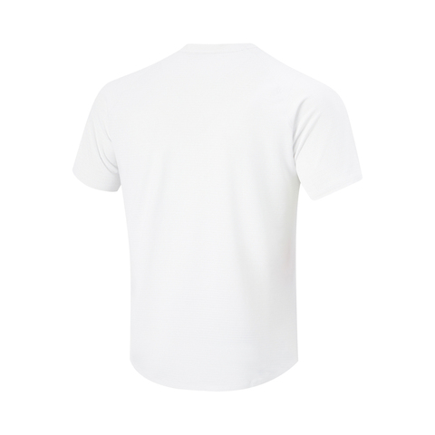 LI-NING李宁2024男子短袖T恤无领短TATSU407-2