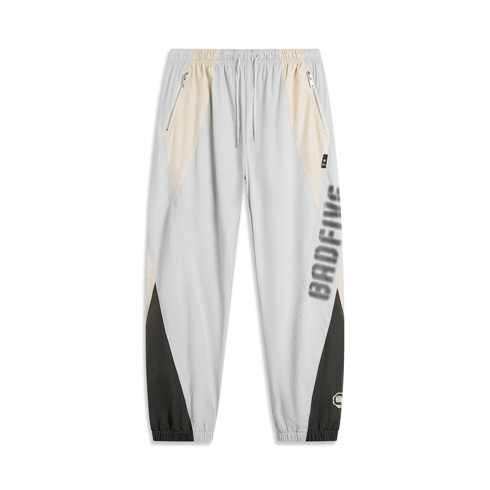 LI-NING李宁2024男子运动长裤梭织长裤AYKU391-1