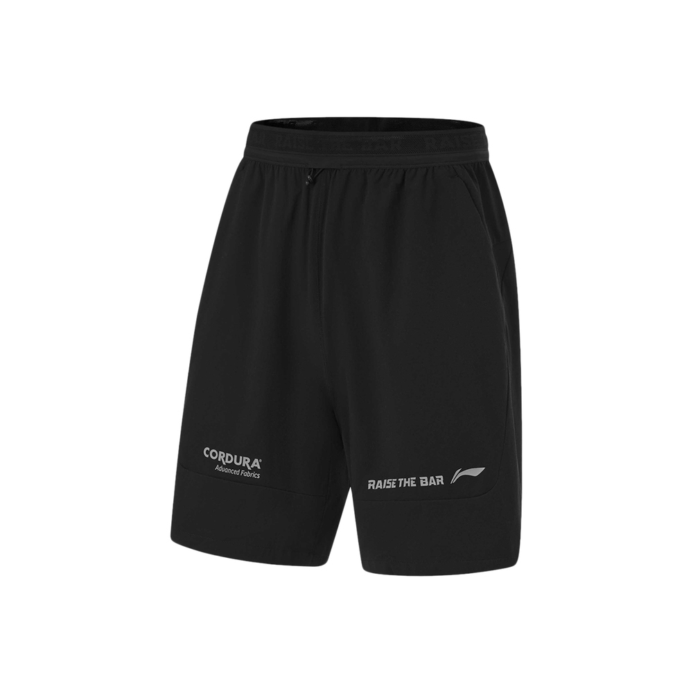 LI-NING李宁2024男子运动短裤梭织短裤AKSU433-1