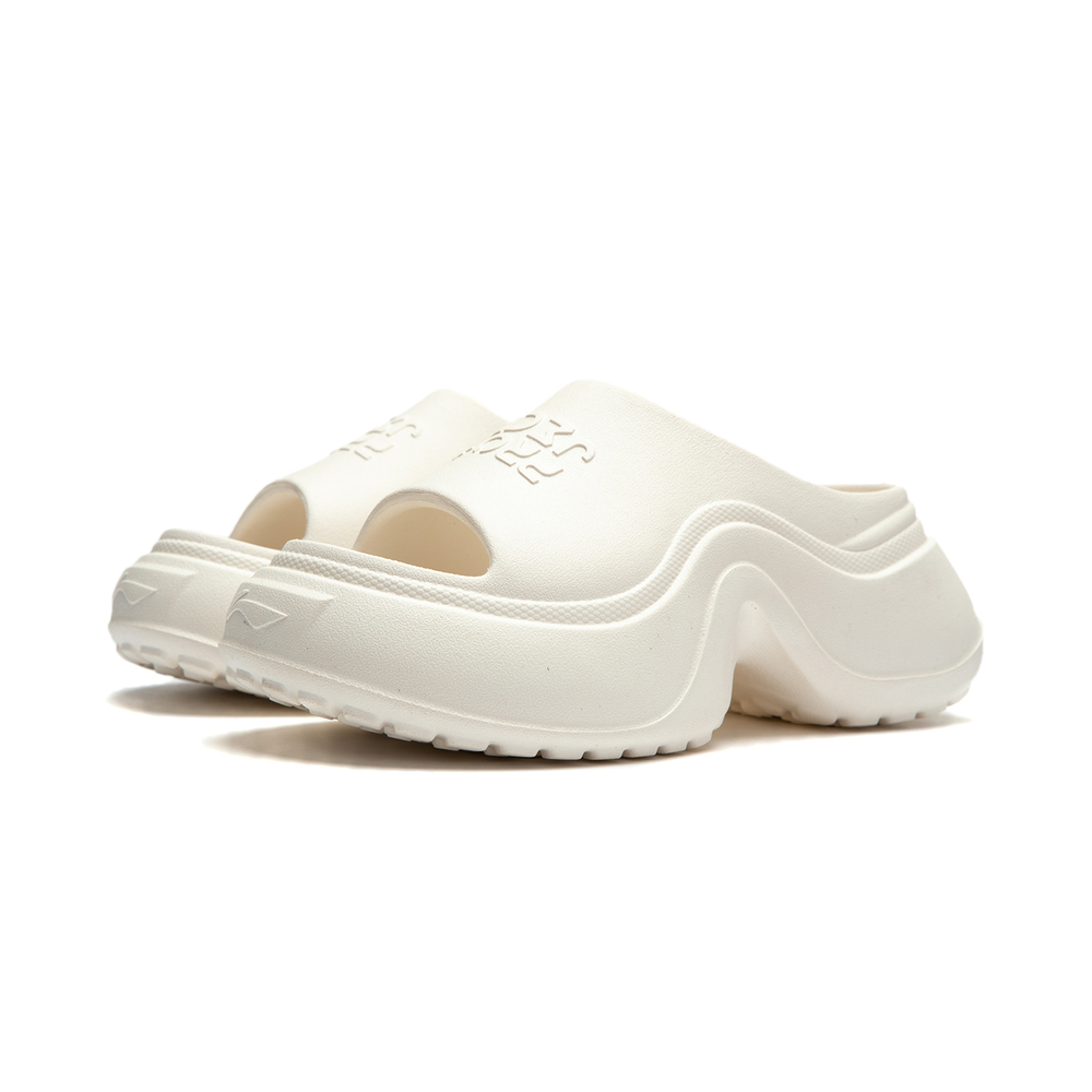 LI-NING李宁2024女子PROJECT* SLIDE休闲鞋AGAU002-2