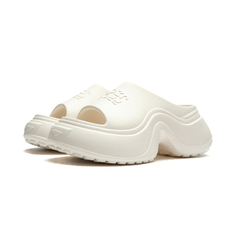 LI-NING李宁2024女子PROJECT* SLIDE休闲鞋AGAU002-2