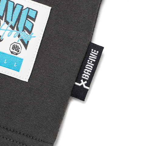 LI-NING李宁2024男子短袖文化衫无领短TAHSU415-1