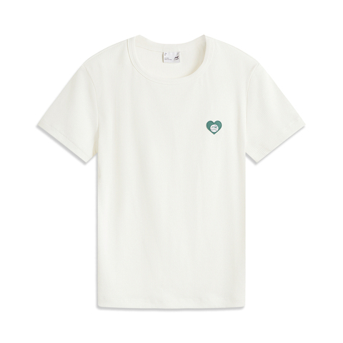 LI-NING李宁2024女子短袖文化衫AHSU520-1