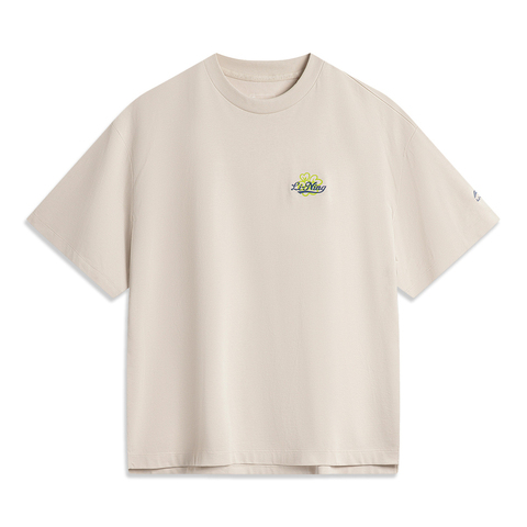 LI-NING李宁2024女子短袖文化衫AHSU522-3