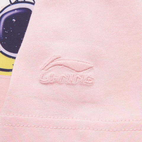 LI-NING李宁2024女子短袖文化衫AHSUA82-6