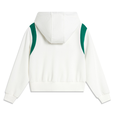 LI-NING李宁2024女子开衫连帽卫衣AWDU602-1