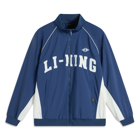 LI-NING李宁2024男子运动风衣梭织外套AFDU843-2