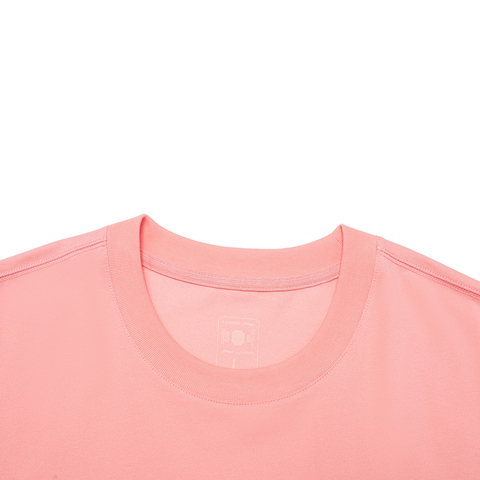 LI-NING李宁2024男子短袖文化衫无领短TAHSU297-8