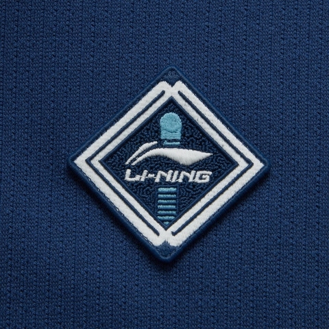 LI-NING李宁2024男子套头无帽卫衣针织无帽套头衫AWDU649-3