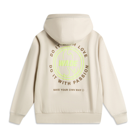 LI-NING李宁2024男子套头连帽卫衣针织连帽套头衫AWDU271-6