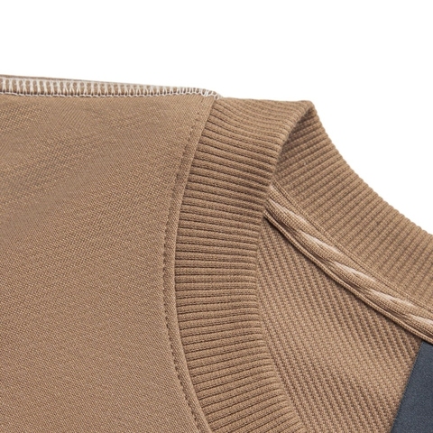 LI-NING李宁2024男子套头无帽卫衣针织无帽套头衫AWDU277-7