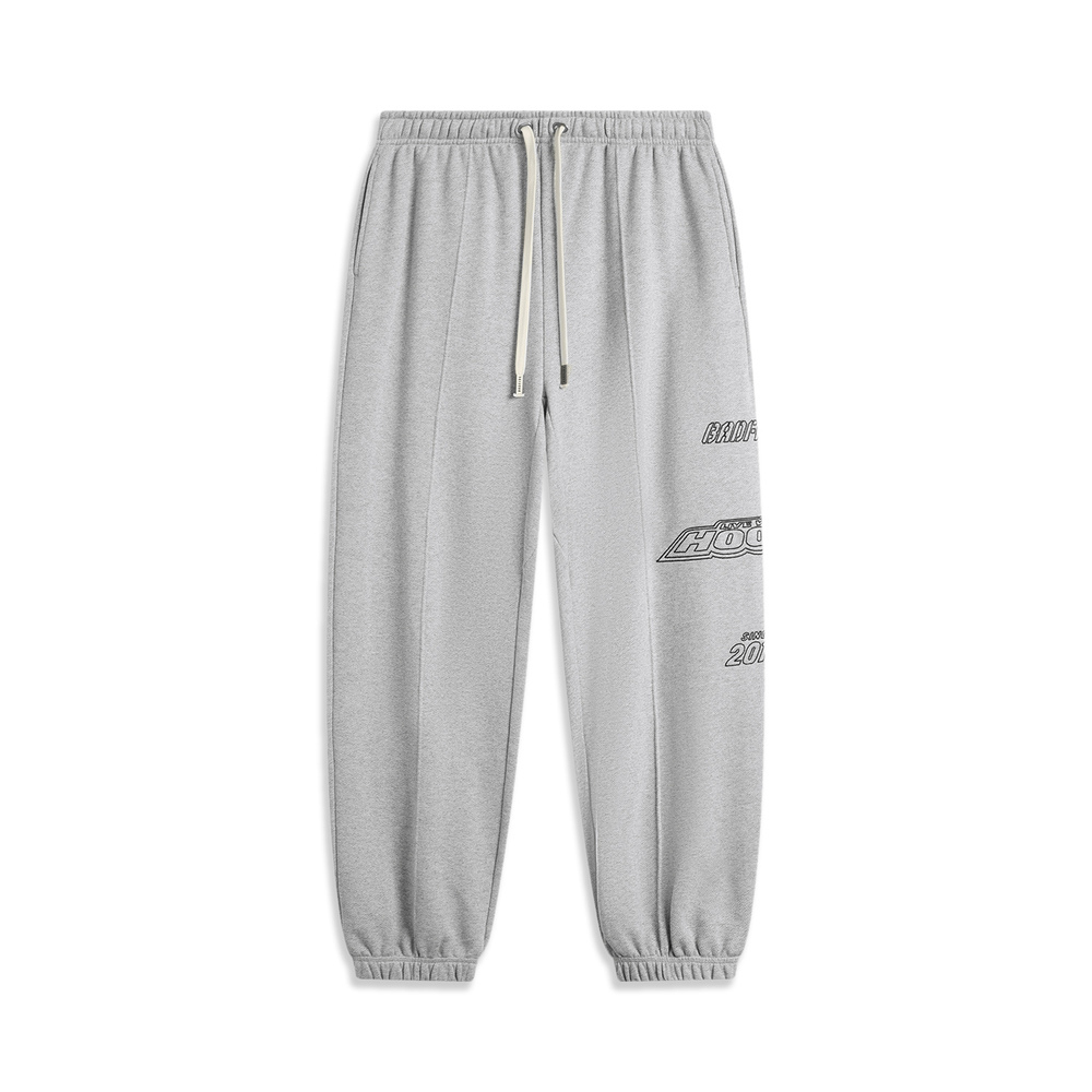 LI-NING李宁2024男子卫裤针织长裤AKLU523-4