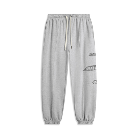 LI-NING李宁2024男子卫裤针织长裤AKLU523-4