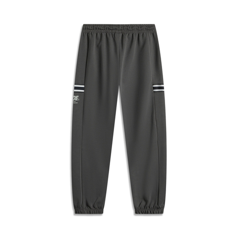 LI-NING李宁2024男子卫裤针织长裤AKLU211-7