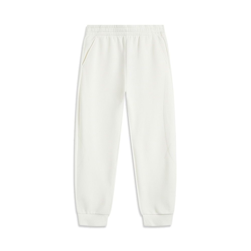 LI-NING李宁2024女子卫裤针织长裤AKLU626-3