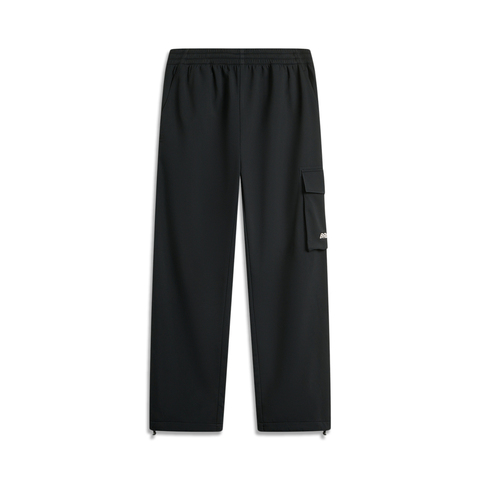 LI-NING李宁2024男子运动长裤梭织长裤AYKU509-1