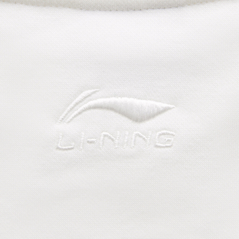 LI-NING李宁2024男子套头无帽卫衣针织无帽卫衣AWDU437-5