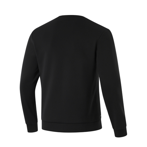 LI-NING李宁2024男子套头无帽卫衣针织无帽卫衣AWDU567-1