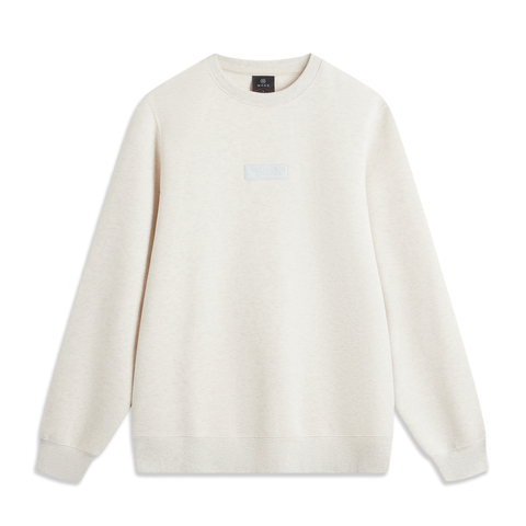 LI-NING李宁2024男子套头无帽卫衣针织无帽卫衣AWDU283-9