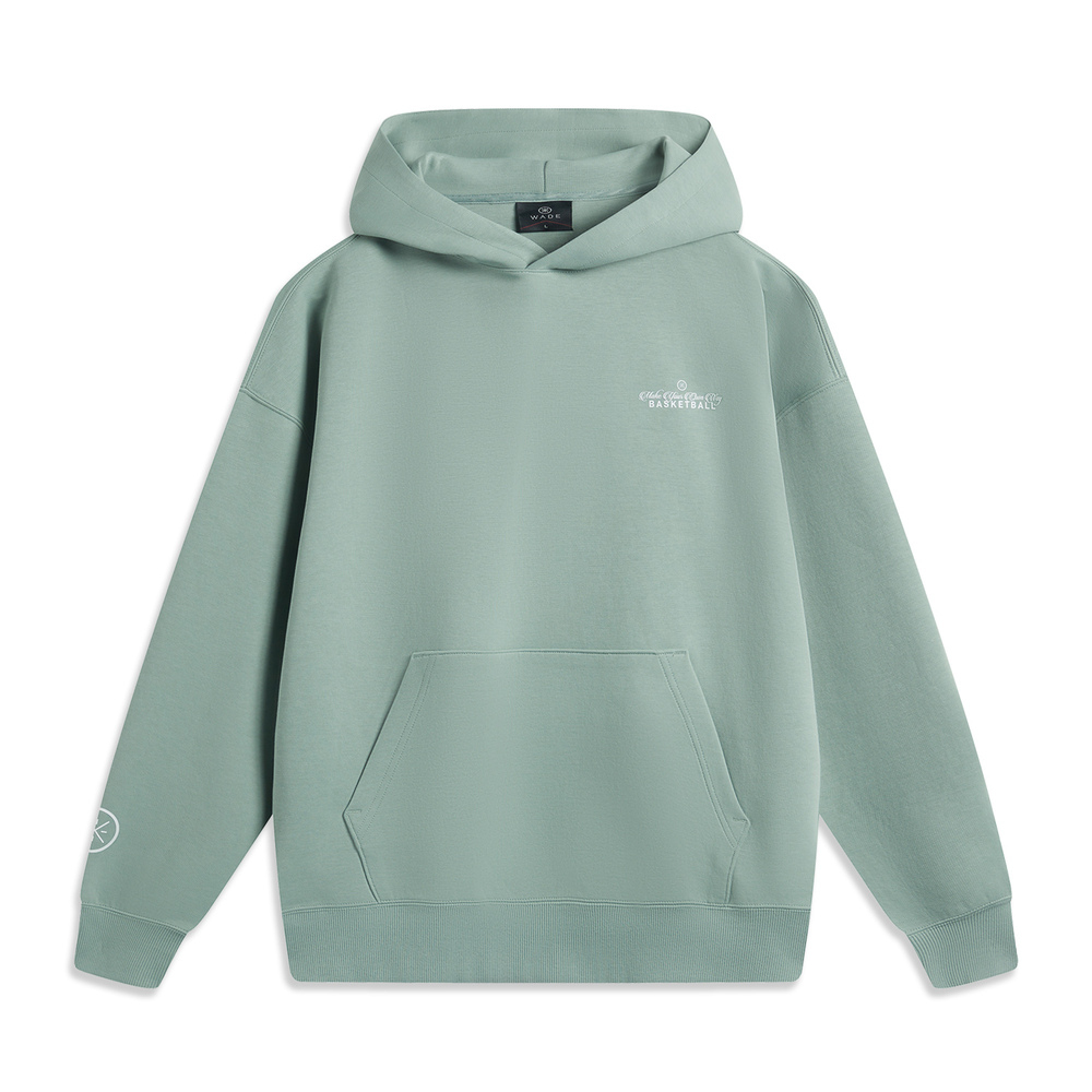 LI-NING李宁2024男子套头连帽卫衣针织连帽卫衣AWDU291-8