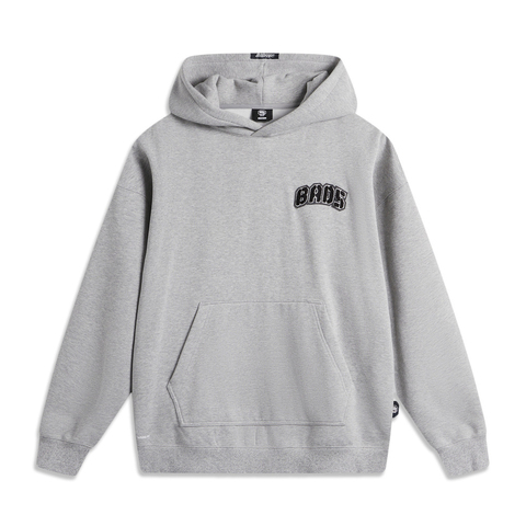 LI-NING李宁2024男子套头连帽卫衣针织连帽卫衣AWDU503-4