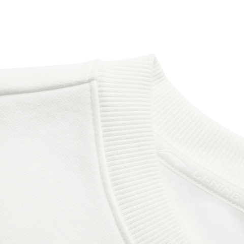 LI-NING李宁2024女子套头无帽卫衣针织无帽卫衣AWDU446-1