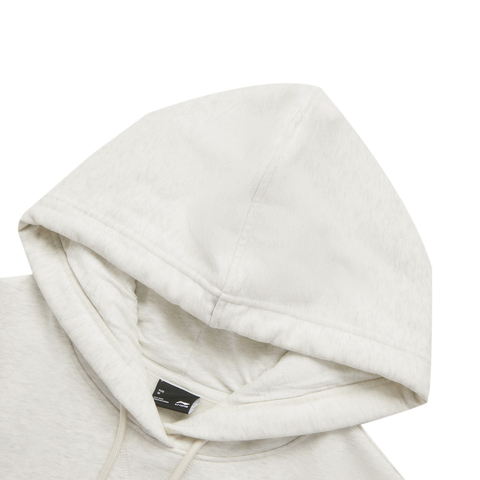 LI-NING李宁2024女子套头连帽卫衣针织连帽卫衣AWDU452-7