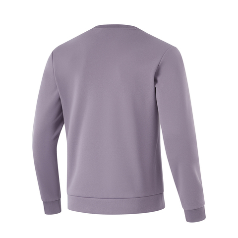 LI-NING李宁2024男子套头无帽卫衣针织无帽卫衣AWDU567-5