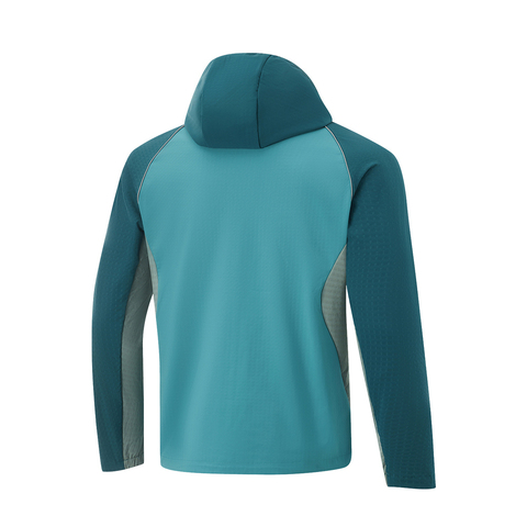 LI-NING李宁2024男子软壳外套梭织连帽外套AFDU349-5