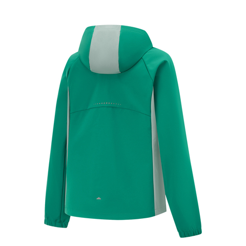 LI-NING李宁2024女子软壳外套梭织连帽外套AFDU356-5