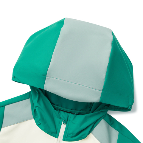 LI-NING李宁2024女子软壳外套梭织连帽外套AFDU356-5