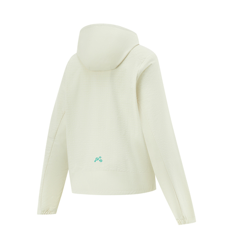 LI-NING李宁2024女子软壳外套梭织连帽外套AFDU348-3