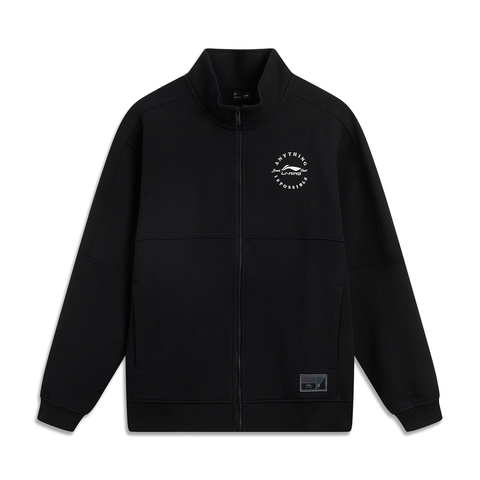 LI-NING李宁2024男子针织外套针织无帽外套AFDU591-1