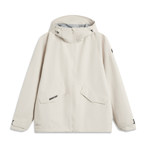 LI-NING李宁2024男子运动风衣梭织连帽外套AFDUA75-2